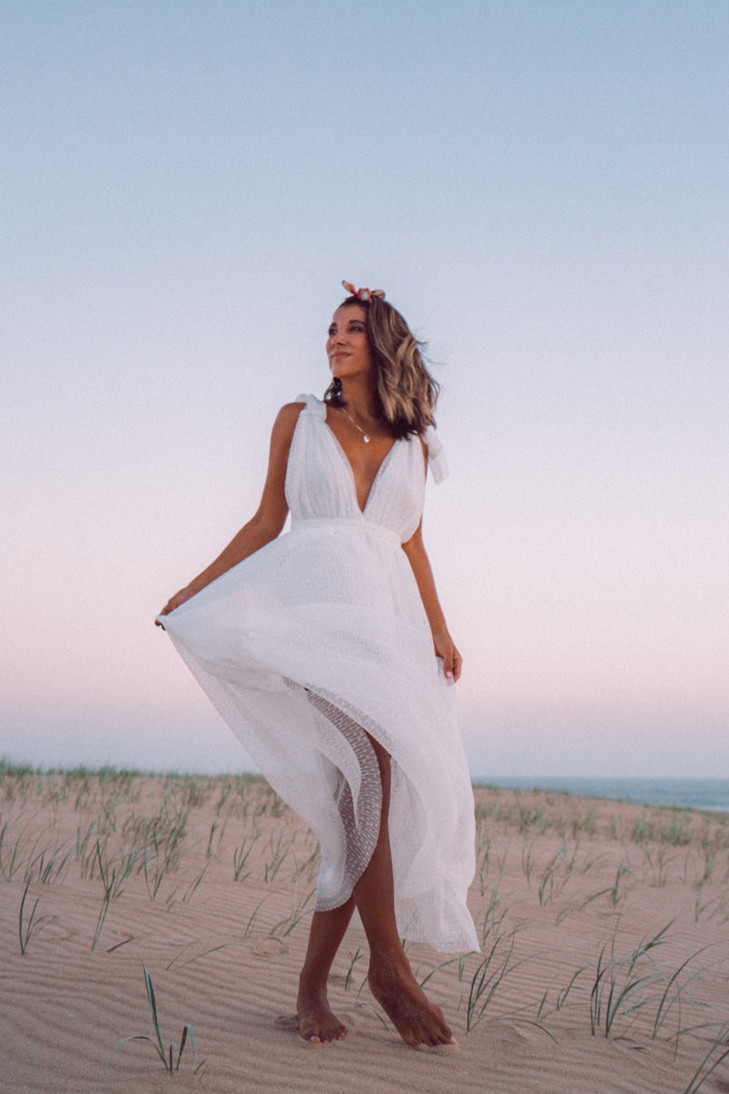 Bella Dress In White | HER Empire